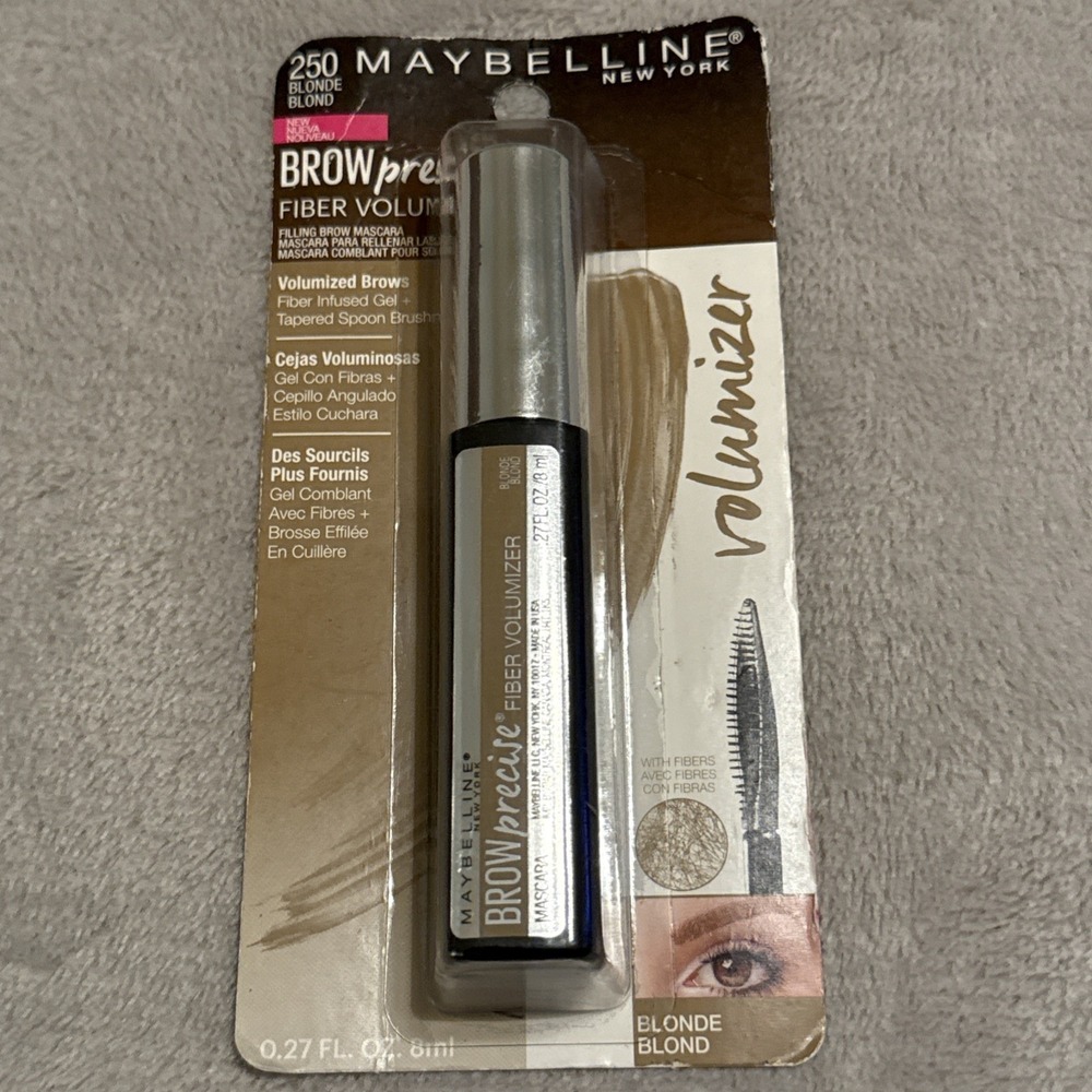 Maybelline #250 Blonde Brow‎ Precise Fiber Volumizer Brow Filling NEW 250